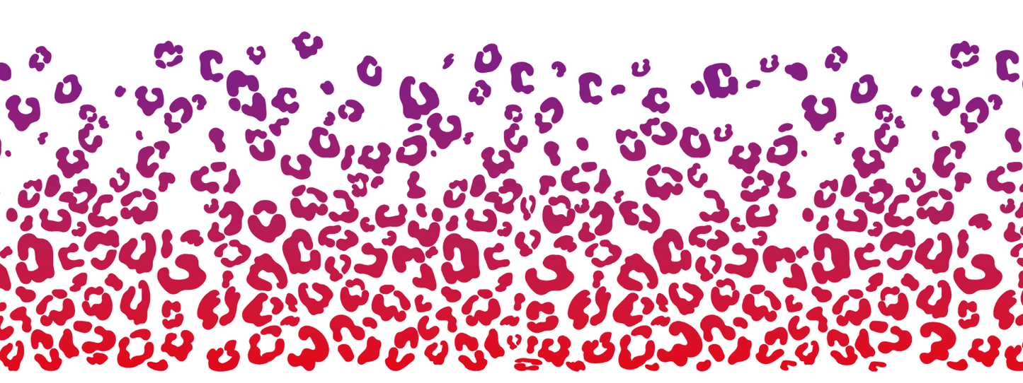 #6 Violet Flame | Lila – Rot | LEO Classic Outline – Farbverlauf VTB