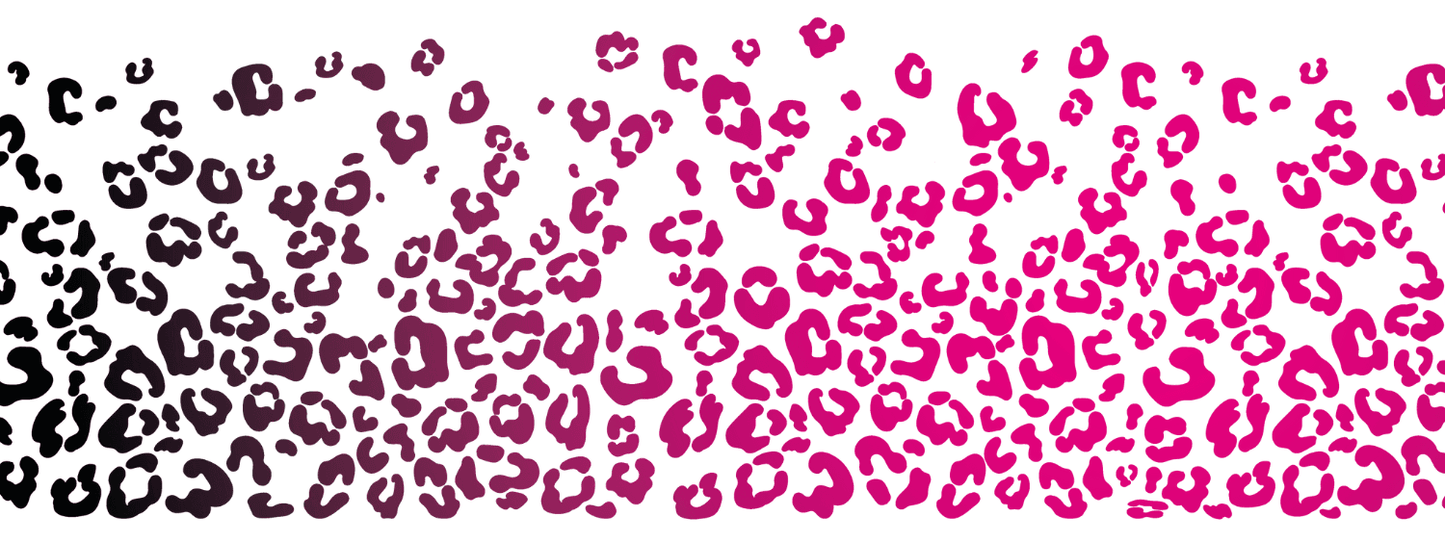 #4 Berry Mood | Pink – Schwarz | LEO Classic Outline – Farbverlauf VLR