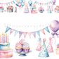 BIRTHDAY SWEETS | Kuchen, Ballons & Partyzauber