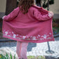 FAIRY GARDEN LITTLE  | XXL Bügelbild Bordüre | Blumen, Schmetterlinge & Feenfreunde