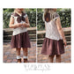 Sommer LagenWERK | Größe 98 bis 164 | Tunika & Kleid | A0 & A4 | Beamer - Werkplan.Schnittmanufaktur