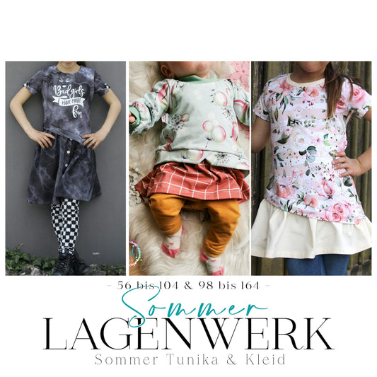 Gewerbelizenz Sommer LagenWERK | Tunika & Kleid - Werkplan.Schnittmanufaktur