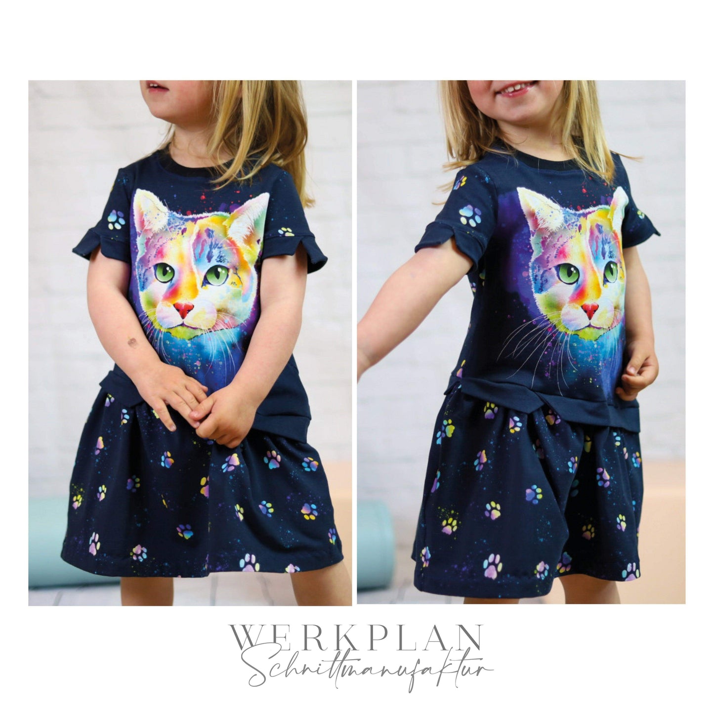 Sommer LagenWERK | Größe 56 bis 104 | Tunika & Kleid | A0 & A4 | Beamer