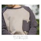 Gewerelizenz Raglan BasicWERK | Unisex Longsleeve - Werkplan.Schnittmanufaktur