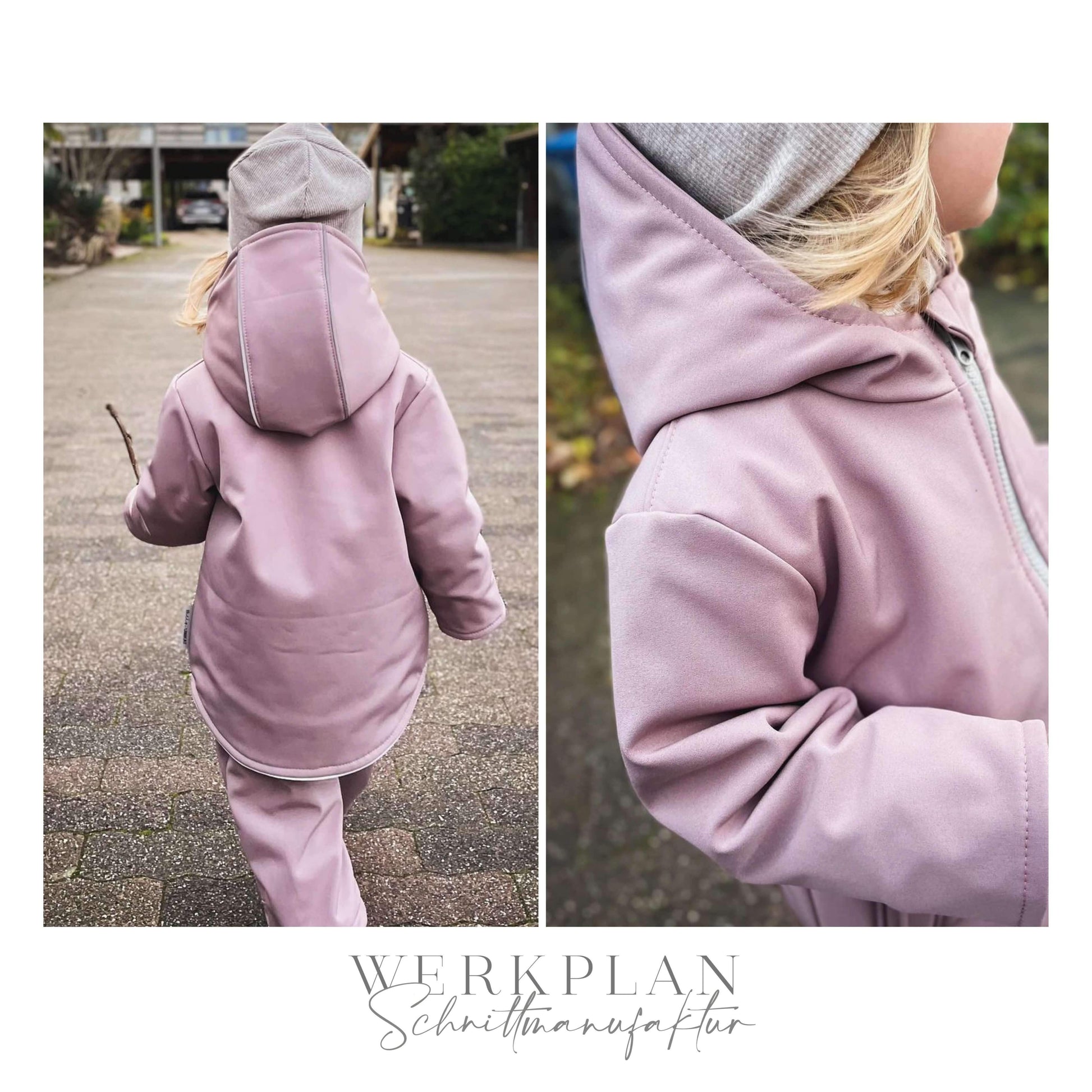 Thermo WinterWERK | KIDS Größe 86 bis 128 | A0 & A4 | Beamer - Werkplan.Schnittmanufaktur