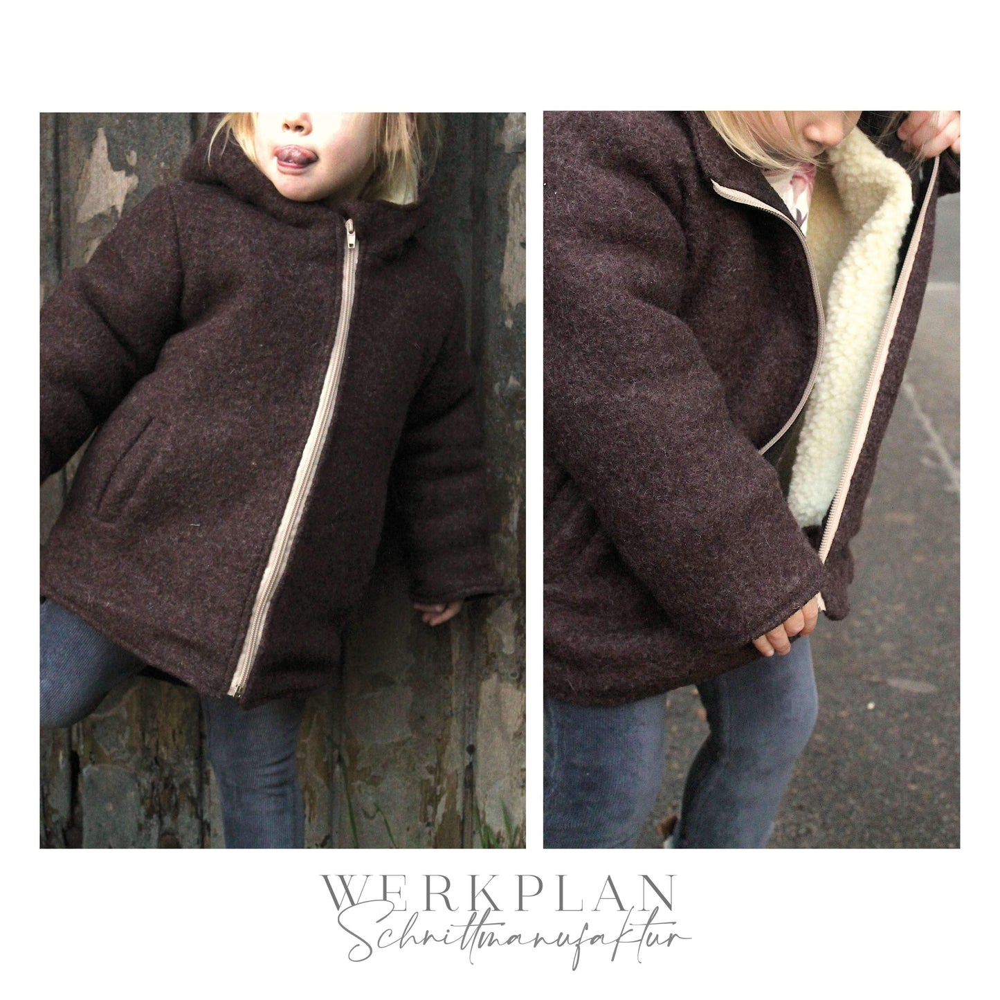 Thermo WinterWERK | KIDS Größe 86 bis 128 | A0 & A4 | Beamer - Werkplan.Schnittmanufaktur