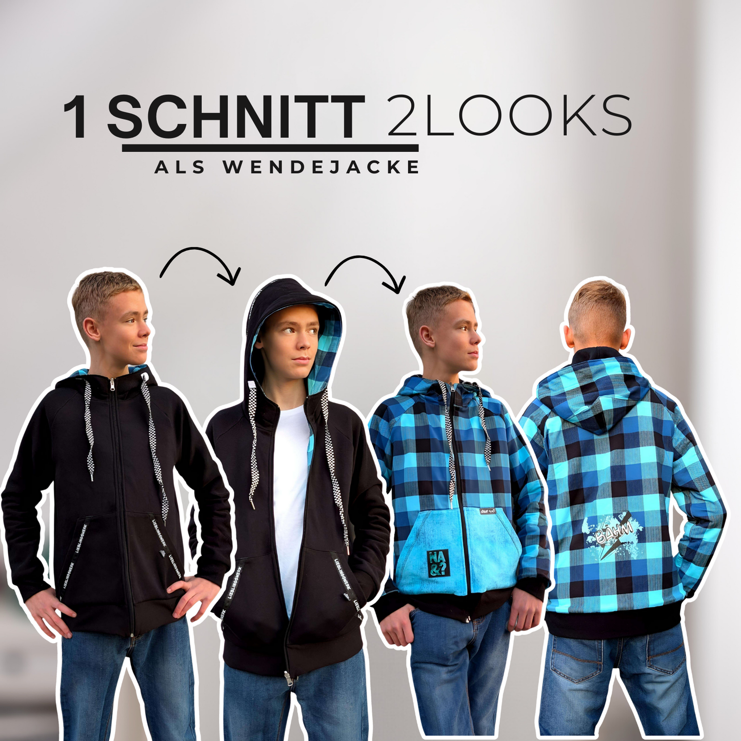 Unisex Jackenwerk | Damen & Herren | A0 & A4 | Beamer