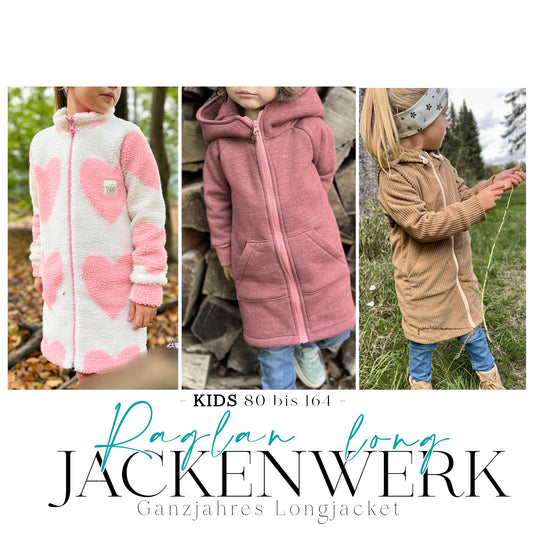 RGLN Jackenwerk | Longjacket Kids 80-164| A0 & A4 | Beamer