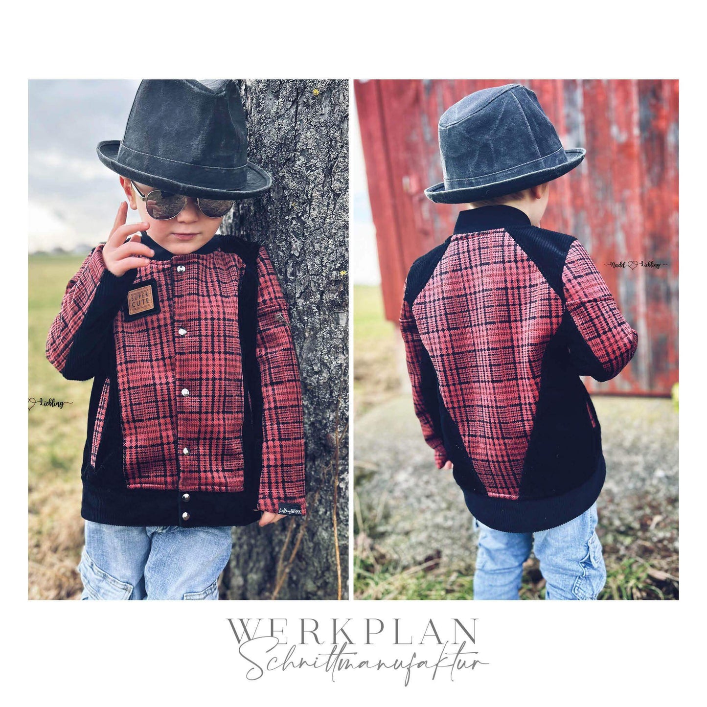 BOYS BIKERWERK| Kids & Teens - von 80 bis 164 | A0 & A4 | Beamer