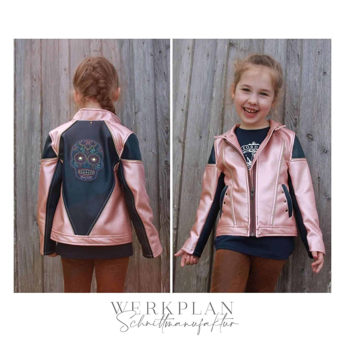 GIRLS BIKERWERK| Kids & Teens - von 80 bis 164 | A0 & A4 | Beamer