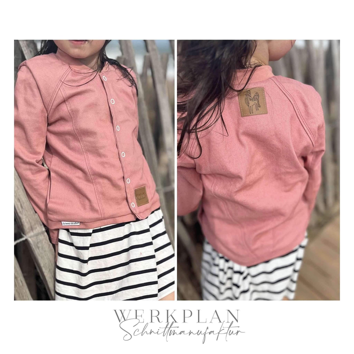 GIRLS BIKERWERK| Kids & Teens - von 80 bis 164 | A0 & A4 | Beamer