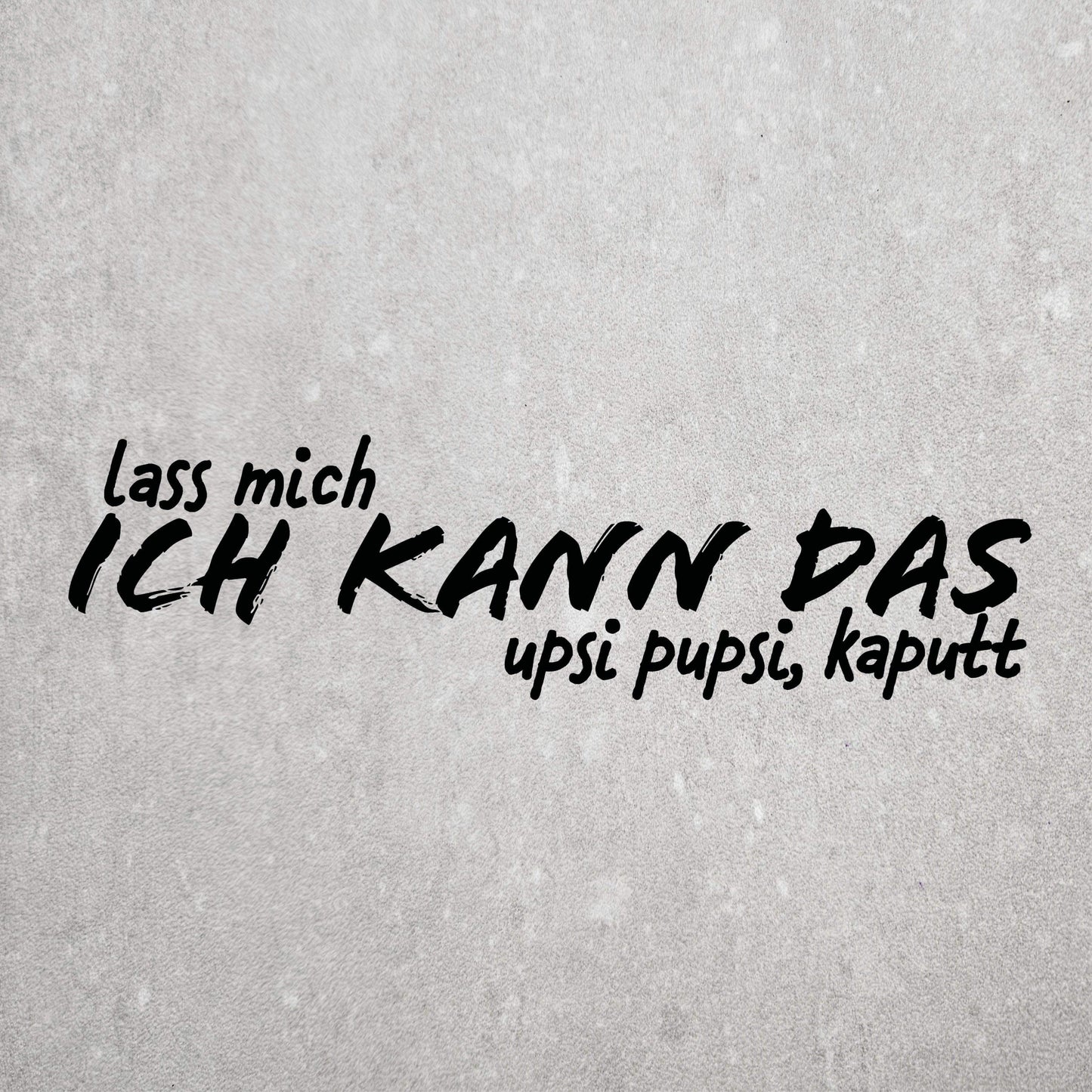 Plott #18 | Lass mich, ich kann das - Werkplan.Schnittmanufaktur