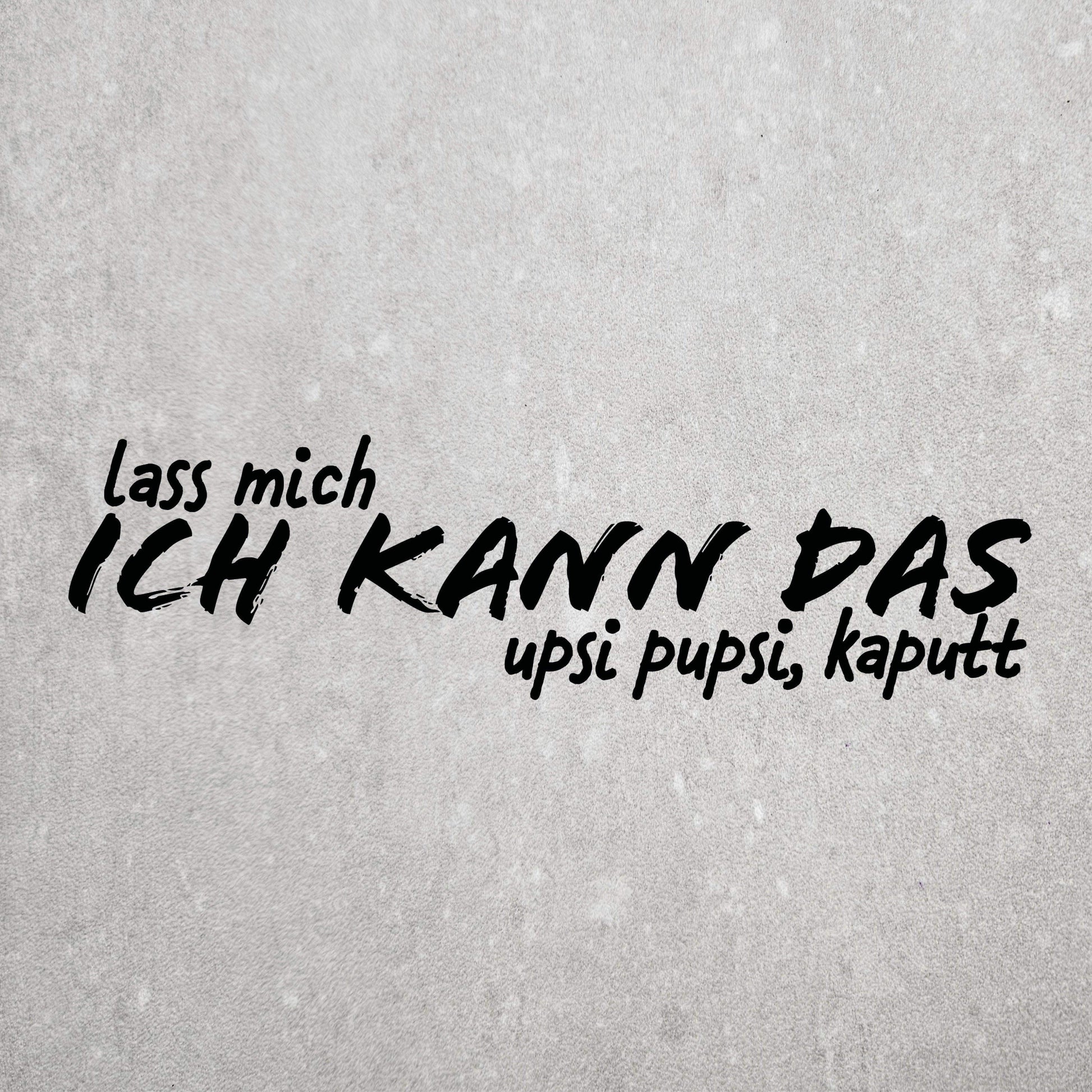 Plott #18 | Lass mich, ich kann das - Werkplan.Schnittmanufaktur