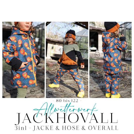 AllwetterWERK JACKHOVALL 3in1 | Jacke & Hose & Overall | A0 & A4 | Beamer