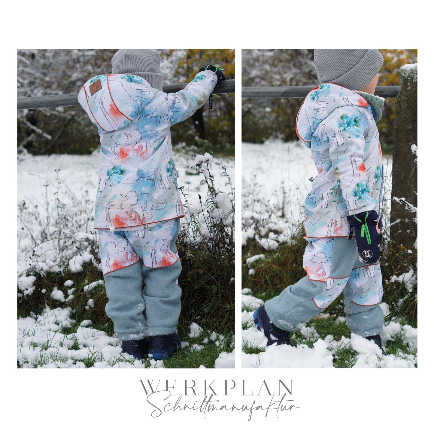 AllwetterWERK JACKHOVALL 3in1 | Jacke & Hose & Overall | A0 & A4 | Beamer - Alisa von WPS | Werkplan Schnittmanufaktur