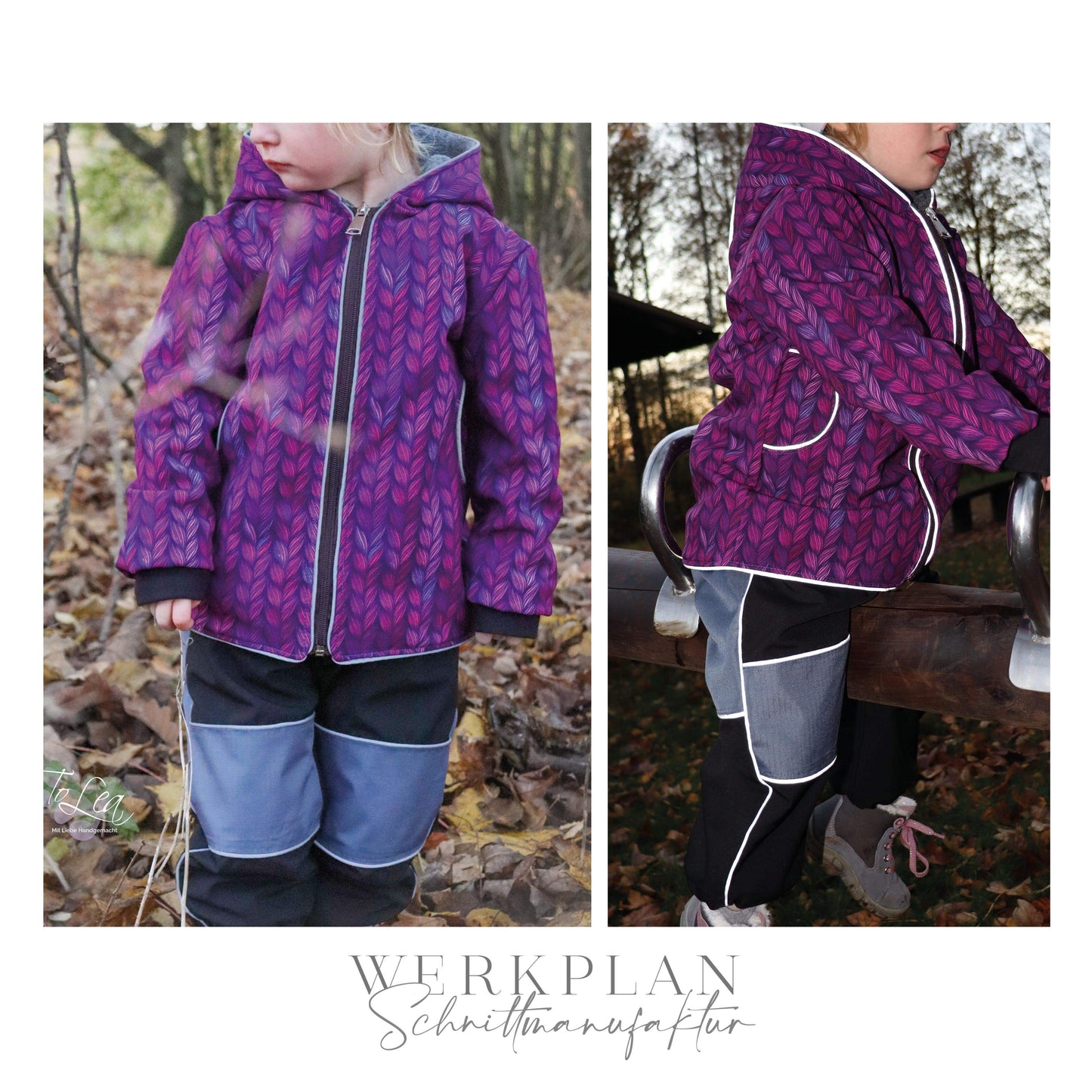 AllwetterWERK JACKHOVALL 3in1 | Jacke & Hose & Overall | A0 & A4 | Beamer - Alisa von WPS | Werkplan Schnittmanufaktur