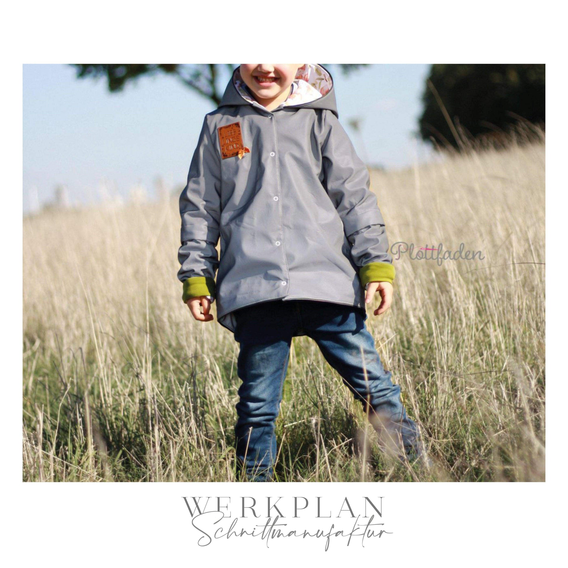 AllwetterWERK JACKHOVALL 3in1 | Jacke & Hose & Overall | A0 & A4 | Beamer - Alisa von WPS | Werkplan Schnittmanufaktur
