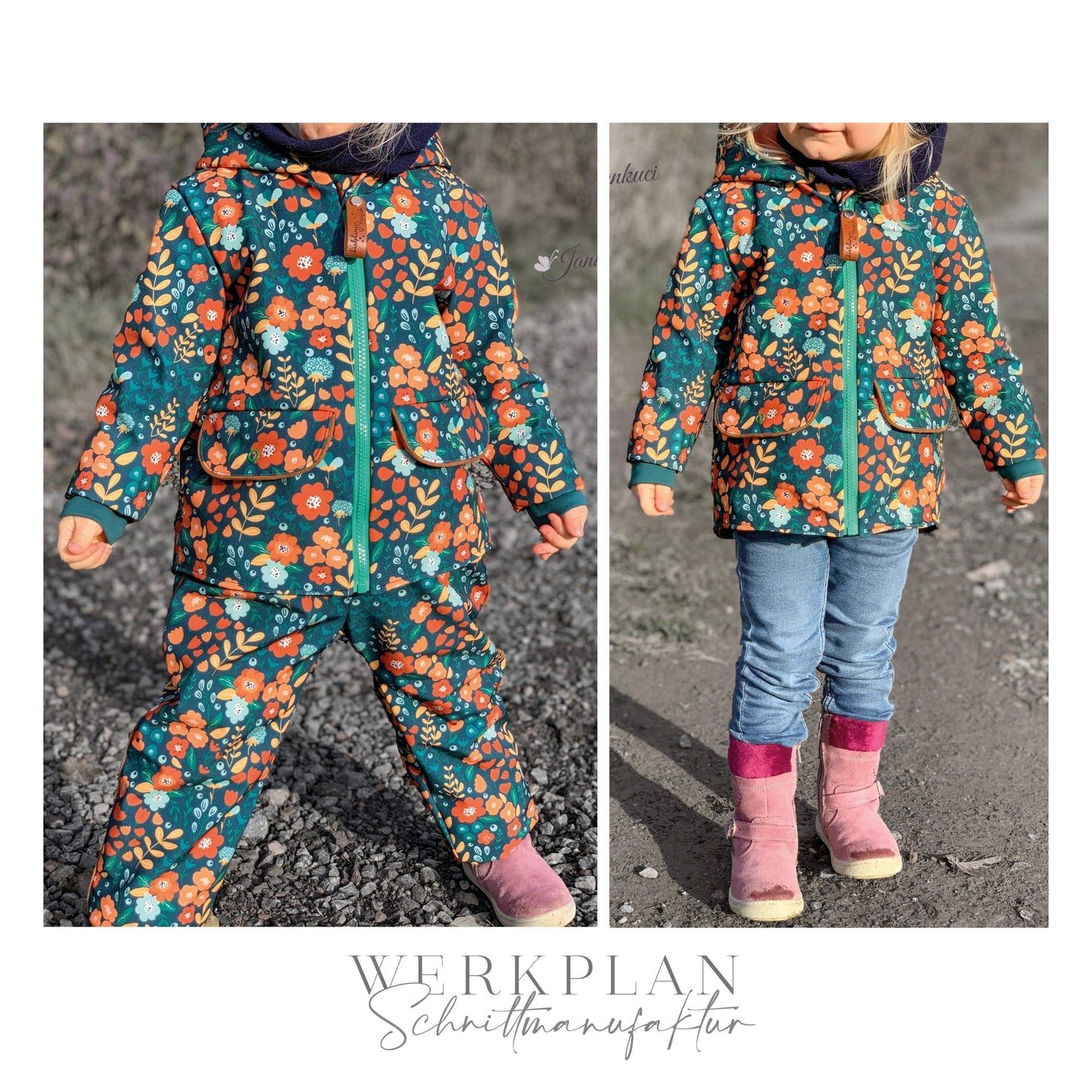 AllwetterWERK JACKHOVALL 3in1 | Jacke & Hose & Overall | A0 & A4 | Beamer - Alisa von WPS | Werkplan Schnittmanufaktur