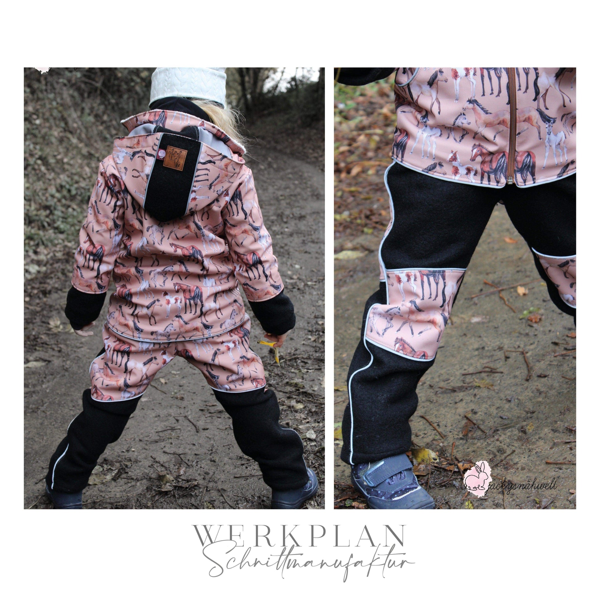 AllwetterWERK JACKHOVALL 3in1 | Jacke & Hose & Overall | A0 & A4 | Beamer - Alisa von WPS | Werkplan Schnittmanufaktur
