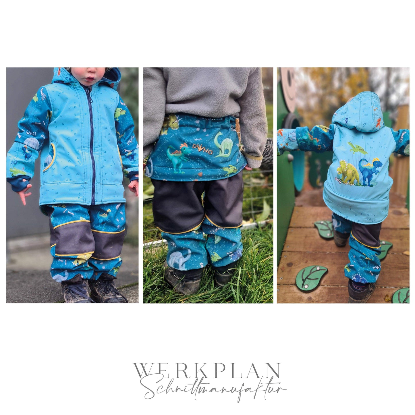 AllwetterWERK JACKHOVALL 3in1 | Jacke & Hose & Overall | A0 & A4 | Beamer - Alisa von WPS | Werkplan Schnittmanufaktur