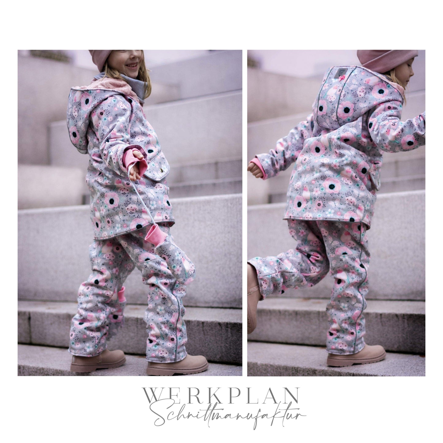 AllwetterWERK JACKHOVALL 3in1 | Jacke & Hose & Overall | A0 & A4 | Beamer - Alisa von WPS | Werkplan Schnittmanufaktur