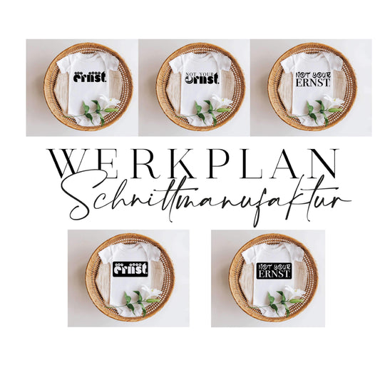 Schnittmuster und Plottvorlagen - Werkplan Schnittmanufaktur